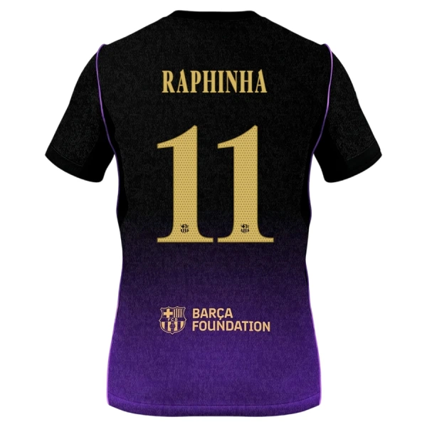 Conjunto FC Barcelona Raphinha 11 Niño Segunda 26/27