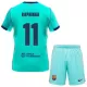 Conjunto FC Barcelona Raphinha 11 Niño Tercera 26/27