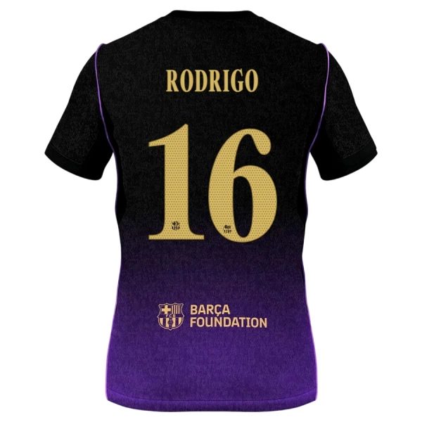 Conjunto FC Barcelona Rodrigo 16 Niño Segunda 26/27