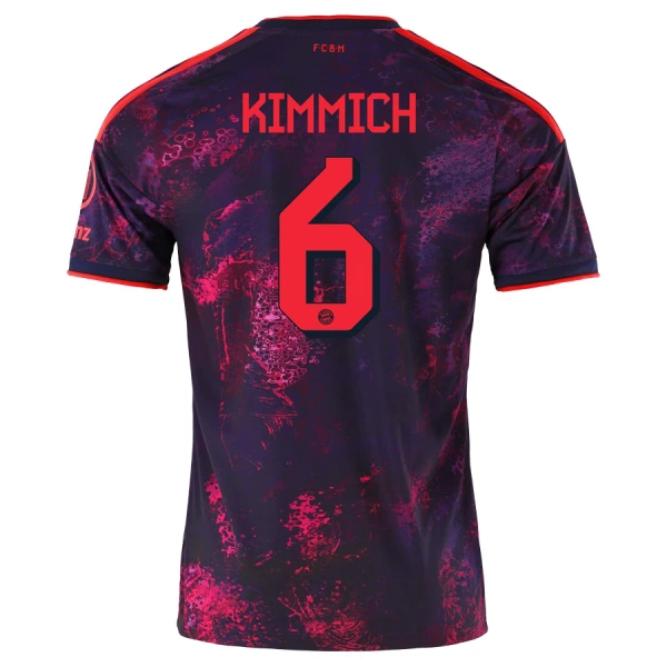 Camiseta FC Bayern de Múnich Kimmich 6 Hombre Tercera 26/27 Camiseta FC Bayern de Múnich Kimmich 6 Hombre Tercera 26/27