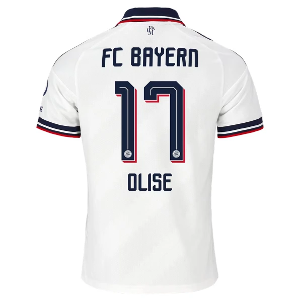Camiseta FC Bayern de Múnich Olise 17 Hombre Segunda 26/27 Camiseta FC Bayern de Múnich Olise 17 Hombre Segunda 26/27
