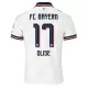 Camiseta FC Bayern de Múnich Olise 17 Hombre Segunda 26/27 Camiseta FC Bayern de Múnich Olise 17 Hombre Segunda 26/27