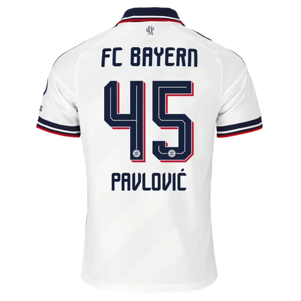 Camiseta FC Bayern de Múnich Pavlovic 45 Hombre Segunda 26/27 Camiseta FC Bayern de Múnich Pavlovic 45 Hombre Segunda 26/27
