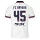 Camiseta FC Bayern de Múnich Pavlovic 45 Hombre Segunda 26/27 Camiseta FC Bayern de Múnich Pavlovic 45 Hombre Segunda 26/27