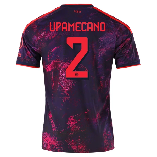 Camiseta FC Bayern de Múnich Upamecano 2 Hombre Tercera 26/27 Camiseta FC Bayern de Múnich Upamecano 2 Hombre Tercera 26/27