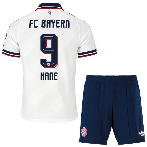 Conjunto FC Bayern de Múnich Kane 9 Niño Segunda 26/27 Conjunto FC Bayern de Múnich Kane 9 Niño Segunda 26/27