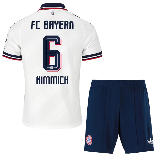 Conjunto FC Bayern de Múnich Kimmich 6 Niño Segunda 26/27 Conjunto FC Bayern de Múnich Kimmich 6 Niño Segunda 26/27