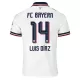 Conjunto FC Bayern de Múnich Luis Díaz 14 Niño Segunda 26/27