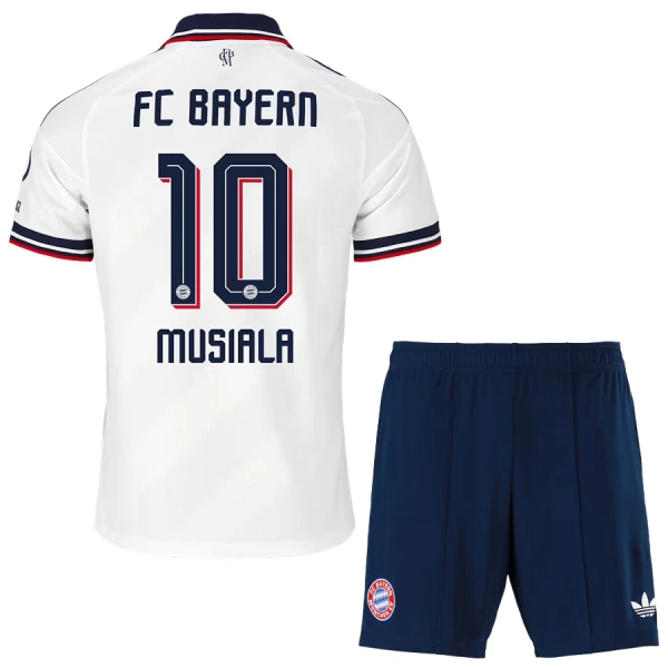 Conjunto FC Bayern de Múnich Musiala 10 Niño Segunda 26/27 Conjunto FC Bayern de Múnich Musiala 10 Niño Segunda 26/27