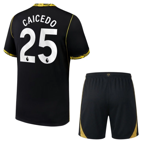 Conjunto Chelsea Caicedo 25 Niño Segunda 26/27 Conjunto Chelsea Caicedo 25 Niño Segunda 26/27