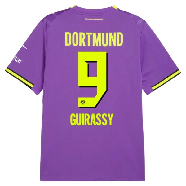Camiseta Borussia Dortmund Guirassy 9 Hombre Tercera 26/27 Camiseta Borussia Dortmund Guirassy 9 Hombre Tercera 26/27
