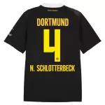 Camiseta Borussia Dortmund N. Schlotterbeck 4 Hombre Segunda 26/27