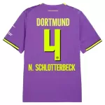 Camiseta Borussia Dortmund N. Schlotterbeck 4 Hombre Tercera 26/27