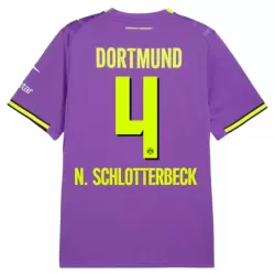 Camiseta Borussia Dortmund N. Schlotterbeck 4 Hombre Tercera 26/27 Camiseta Borussia Dortmund N. Schlotterbeck 4 Hombre Tercera 26/27
