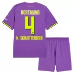 Conjunto Borussia Dortmund N. Schlotterbeck 4 Niño Tercera 26/27