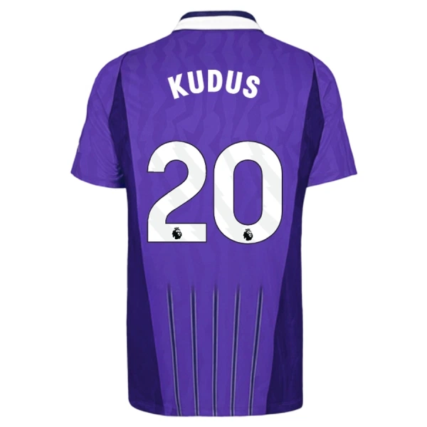 Camiseta Tottenham Hotspur Kudus 20 Hombre Tercera 26/27