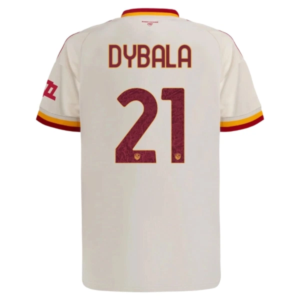 Camiseta AS Roma Dybala 21 Hombre Segunda 26/27 Camiseta AS Roma Dybala 21 Hombre Segunda 26/27