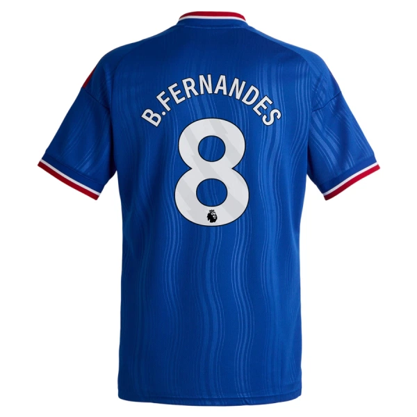 Camiseta Manchester United Bruno Fernandes 8 Hombre Segunda 26/27 Camiseta Manchester United Bruno Fernandes 8 Hombre Segunda 26/27