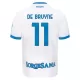 Camiseta SSC Napoli De Bruyne 11 Hombre Segunda 26/27 Camiseta SSC Napoli De Bruyne 11 Hombre Segunda 26/27