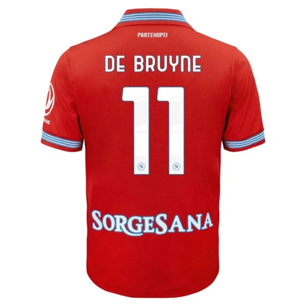 Camiseta SSC Napoli De Bruyne 11 Hombre Tercera 26/27 Camiseta SSC Napoli De Bruyne 11 Hombre Tercera 26/27