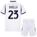Conjunto Inter Milan Barella 23 Niño Segunda 26/27