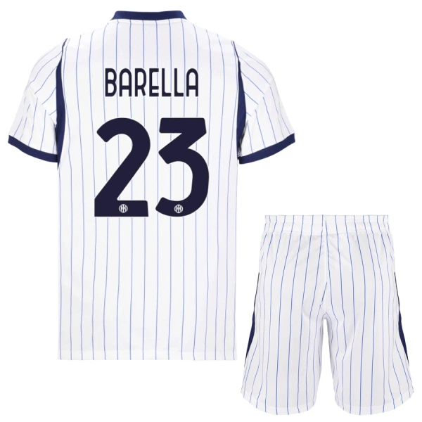 Conjunto Inter Milan Barella 23 Niño Segunda 26/27 Conjunto Inter Milan Barella 23 Niño Segunda 26/27