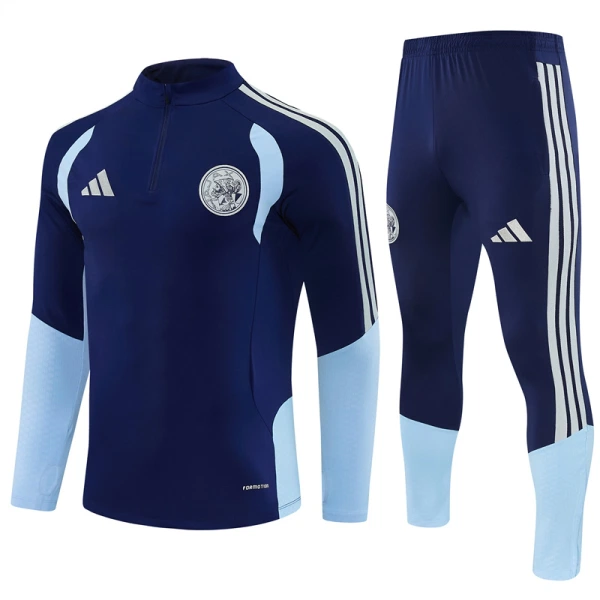 Ajax Amsterdam Sudadera De Entrenamiento Hombre Cremallera Cuarto 26/27 Azul Ajax Amsterdam Sudadera De Entrenamiento Hombre Cremallera Cuarto 26/27 Azul