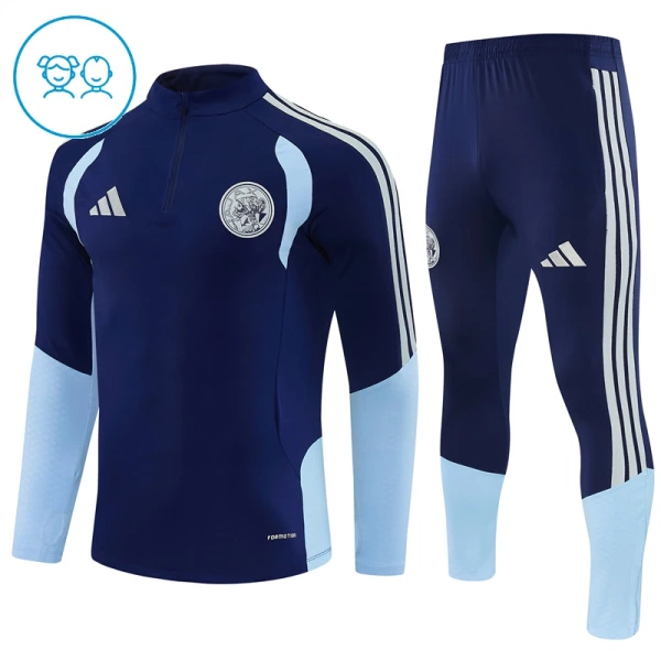 Ajax Amsterdam Sudadera De Entrenamiento Niño Cremallera Cuarto 26/27 Azul Ajax Amsterdam Sudadera De Entrenamiento Niño Cremallera Cuarto 26/27 Azul