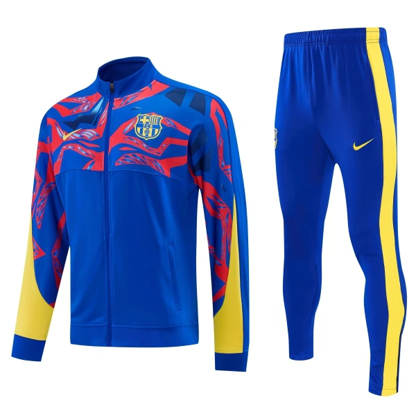 Barcelona Conjunto De Chaqueta De Entrenamiento Hombre 26/27 Azul Barcelona Conjunto De Chaqueta De Entrenamiento Hombre 26/27 Azul