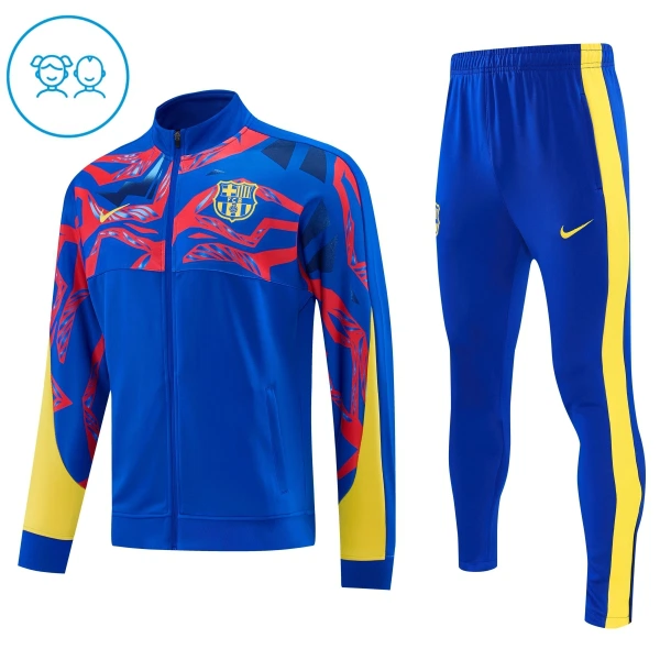 Barcelona Conjunto De Chaqueta De Entrenamiento Niño 26/27 Azul