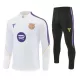 Barcelona Sudadera De Entrenamiento Hombre Cremallera Cuarto 26/27 Blanca Barcelona Sudadera De Entrenamiento Hombre Cremallera Cuarto 26/27 Blanca