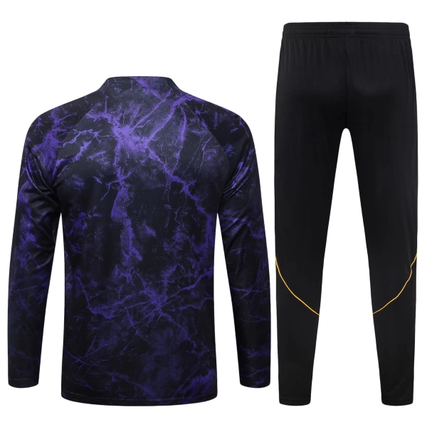 Barcelona Sudadera De Entrenamiento Hombre Cremallera Cuarto 26/27 Negra