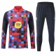Barcelona Sudadera De Entrenamiento Hombre Cremallera Cuarto 26/27 Roja Barcelona Sudadera De Entrenamiento Hombre Cremallera Cuarto 26/27 Roja