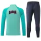 Barcelona Sudadera De Entrenamiento Hombre Cremallera Cuarto 26/27 Verde