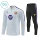 Barcelona Sudadera De Entrenamiento Niño Cremallera Cuarto 26/27 Blanca Barcelona Sudadera De Entrenamiento Niño Cremallera Cuarto 26/27 Blanca