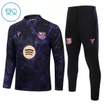 Barcelona Sudadera De Entrenamiento Niño Cremallera Cuarto 26/27 Negra