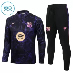 Barcelona Sudadera De Entrenamiento Niño Cremallera Cuarto 26/27 Negra Barcelona Sudadera De Entrenamiento Niño Cremallera Cuarto 26/27 Negra