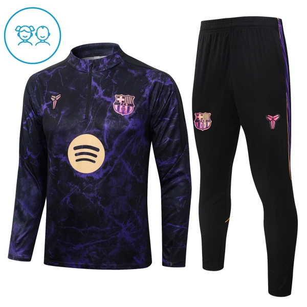 Barcelona Sudadera De Entrenamiento Niño Cremallera Cuarto 26/27 Negra Barcelona Sudadera De Entrenamiento Niño Cremallera Cuarto 26/27 Negra