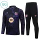 Barcelona Sudadera De Entrenamiento Niño Cremallera Cuarto 26/27 Negra Barcelona Sudadera De Entrenamiento Niño Cremallera Cuarto 26/27 Negra