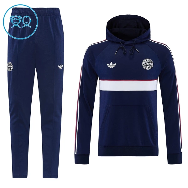 Bayern de Múnich Hoodie Sudadera De Entrenamiento Niño 26/27 Navy Bayern de Múnich Hoodie Sudadera De Entrenamiento Niño 26/27 Navy