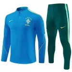 Brasil Sudadera De Entrenamiento Hombre Cremallera Cuarto 26/27 Azul