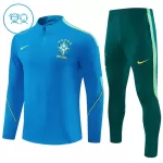 Brasil Sudadera De Entrenamiento Niño Cremallera Cuarto 26/27 Azul