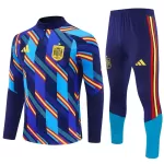 España Sudadera De Entrenamiento Hombre Cremallera Cuarto 26/27 Azul