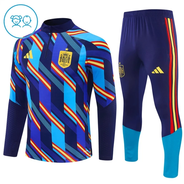 España Sudadera De Entrenamiento Niño Cremallera Cuarto 26/27 Azul España Sudadera De Entrenamiento Niño Cremallera Cuarto 26/27 Azul