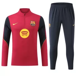 FC Barcelona Sudadera De Entrenamiento Hombre Cremallera Cuarto 26/27 Roja FC Barcelona Sudadera De Entrenamiento Hombre Cremallera Cuarto 26/27 Roja