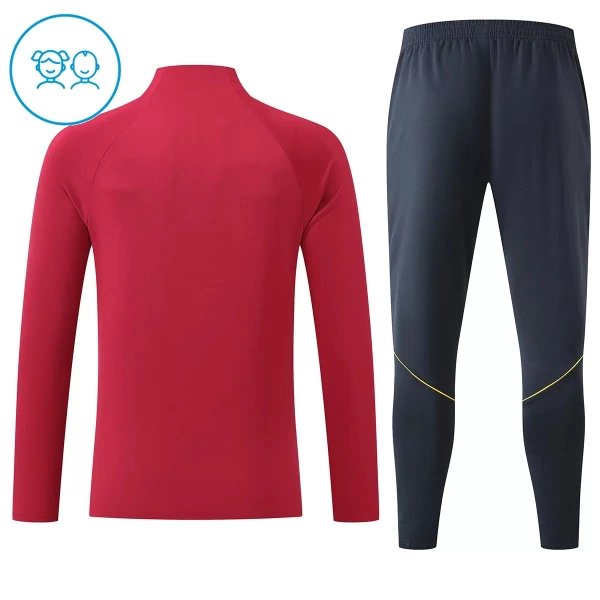 FC Barcelona Sudadera De Entrenamiento Niño Cremallera Cuarto 26/27 Roja