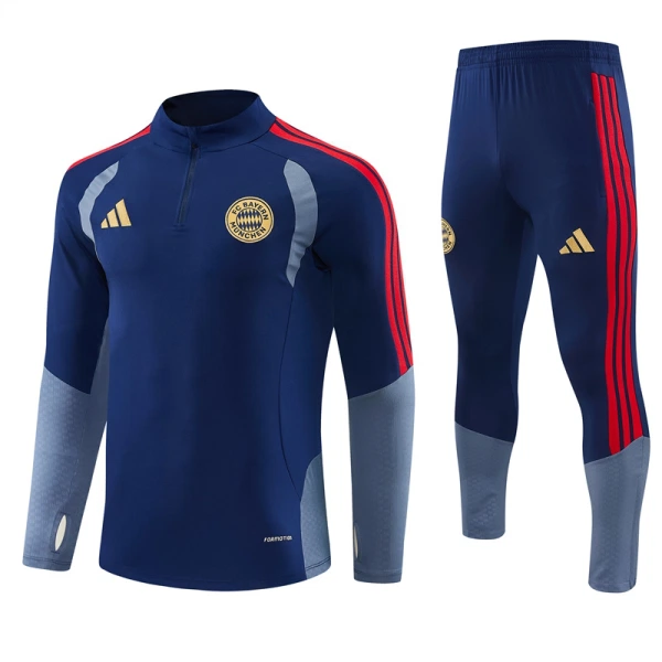 FC Bayern de Múnich Sudadera De Entrenamiento Hombre Cremallera Cuarto 26/27 Azul FC Bayern de Múnich Sudadera De Entrenamiento Hombre Cremallera Cuarto 26/27 Azul
