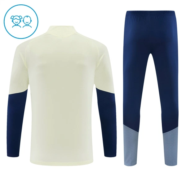 FC Bayern de Múnich Sudadera De Entrenamiento Niño Cremallera Cuarto 26/27 Blanca
