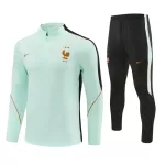 Francia Sudadera De Entrenamiento Hombre Cremallera Cuarto 26/27 Blanca
