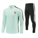 Francia Sudadera De Entrenamiento Hombre Cremallera Cuarto 26/27 Blanca
